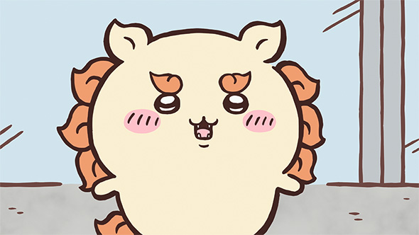 アニメ「ちいかわ」にシーサー初登場！