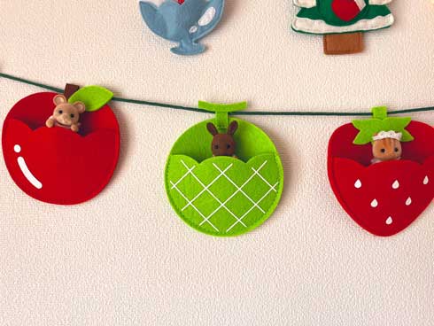 セリア シルバニア 赤ちゃん ポケット ドールポーチ 人形 お出かけ おふとん