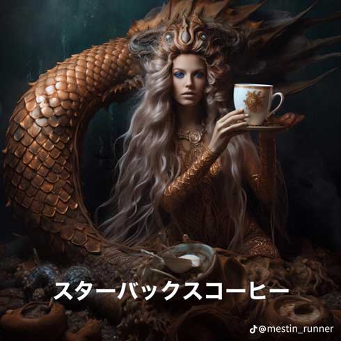 画像生成 AI 飲食チェーン イラスト