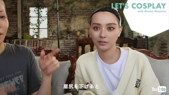 内田理央の「チェンソーマン」マキマコスプレ