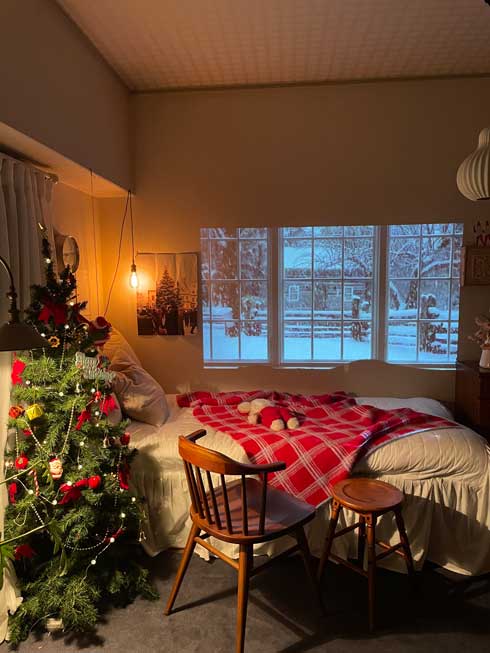 窓がない プロジェクター 景色 壁 映す アイデア