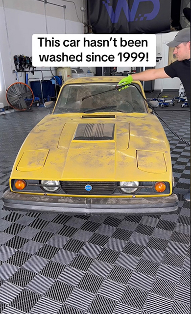 1999年から洗車されてないクルマ