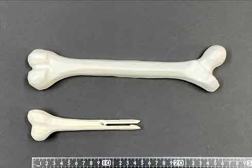 燕三条 マンガ肉 骨ピック 再現 アルミ合金 新潟県燕市 食器 骨 刺すだけ