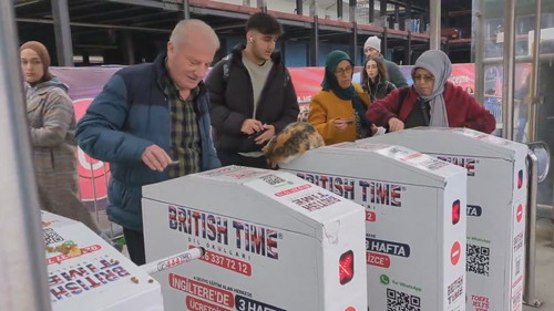 イスタンブールの改札で