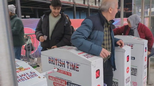 イスタンブールの改札で