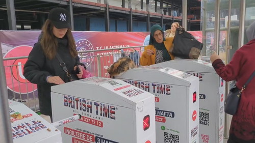 イスタンブールの改札で