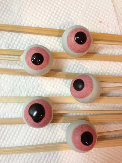 目玉 おやじ タルト 手作り ゲゲゲの鬼太郎 ファンアート お菓子