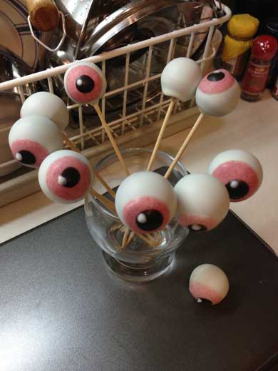 目玉 おやじ タルト 手作り ゲゲゲの鬼太郎 ファンアート お菓子