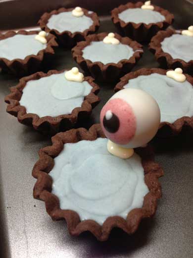 目玉 おやじ タルト 手作り ゲゲゲの鬼太郎 ファンアート お菓子