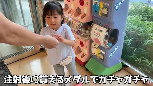 3姉妹、注射で泣かない約束は守れるのか