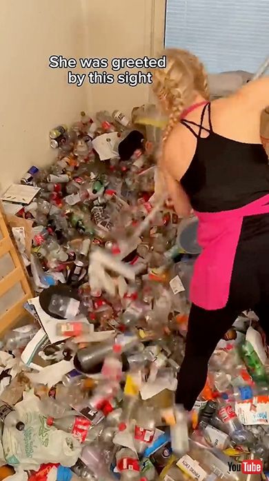 掃除 ゴミ ビフォアフ