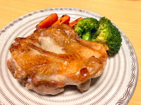 パリパリチキンステーキ