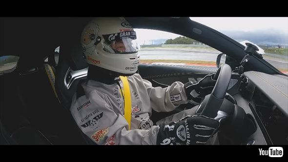 富士スピードウェイをメルセデスAMG GT63S Eパフォーマンスで走る所ジョージ