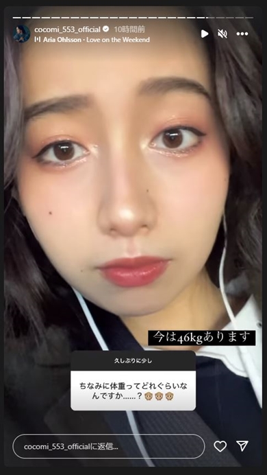 Cocomi身長体重