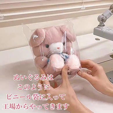 ぬいぐるみお手入れ