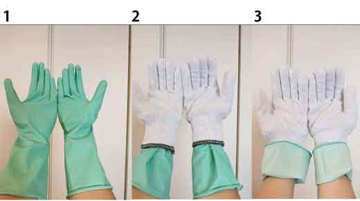 カインズ となりのカインズさん 掃除 豆知識 ゴム手袋 軍手 サッシ コード