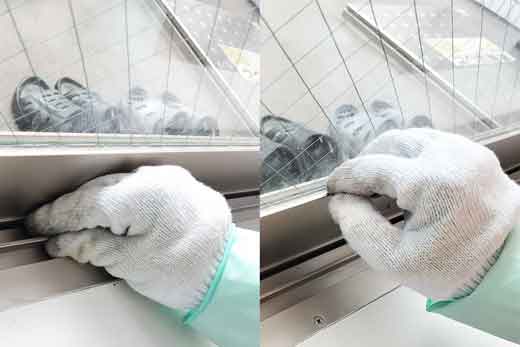 カインズ となりのカインズさん 掃除 豆知識 ゴム手袋 軍手 サッシ コード