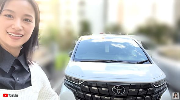 新型アルファードを購入した高橋ユウ