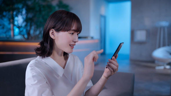 NTTドコモ 新CM 「あなたと世界を変えていく。」 フィールテック・味覚共有篇