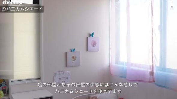 ハニカムシェードの画像