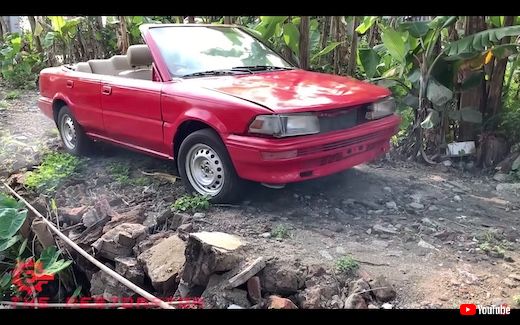 トヨタ カローラ レストア