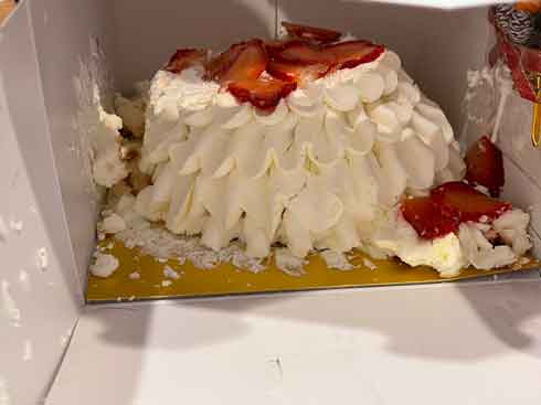 高島屋 ケーキ リカバリー 3歳 息子 子ども 夢 デコ アラザン チョコスプレー かけ放題