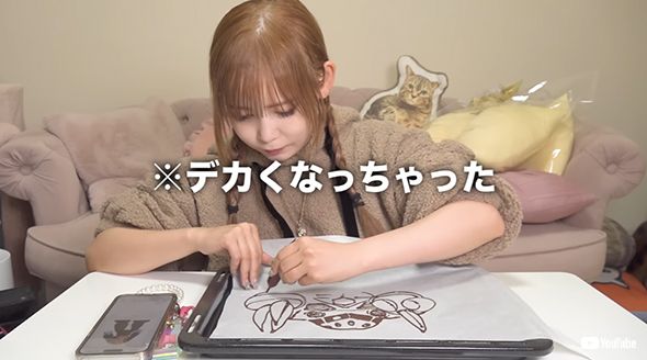 高級ケーキを作る中川翔子