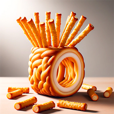 AIが考えた「ちくわプリッツ」