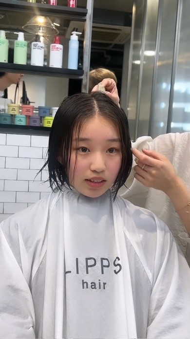 LIPPS hair 渋谷 石井里奈