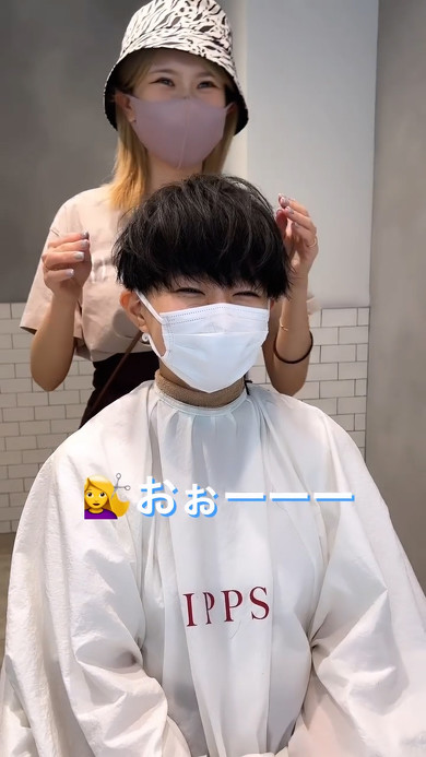 LIPPS hair 渋谷 石井里奈