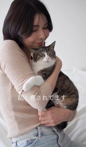 愛される猫