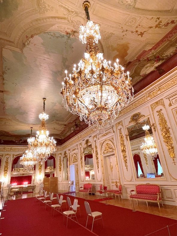 迎賓館赤坂離宮　羽衣の間　館内撮影解禁