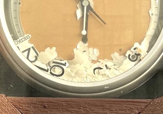 時計 崩壊 時間