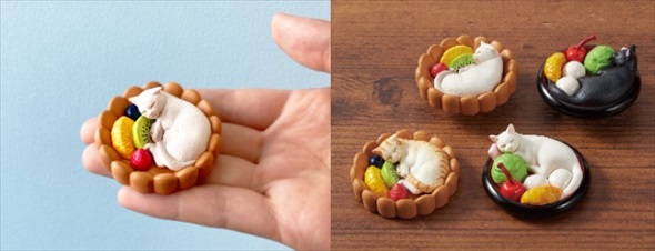 フェリシモスイーツにゃんこクッションフィギュア