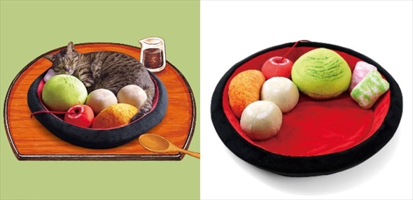 フェリシモスイーツにゃんこクッションフィギュア