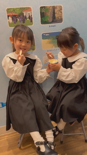 仲良し姉妹のゆにちゃんとみあちゃん