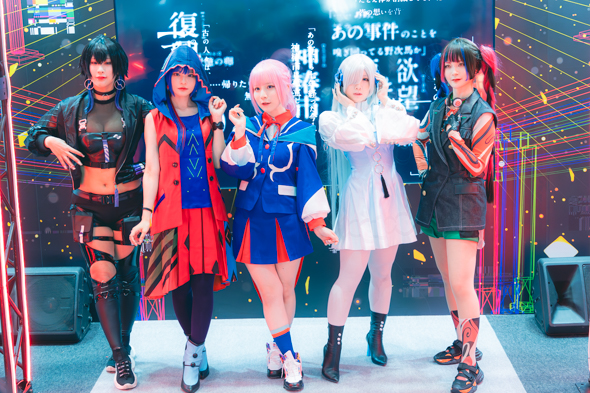 の「KAMITSUBAKI STUDIO」ブース