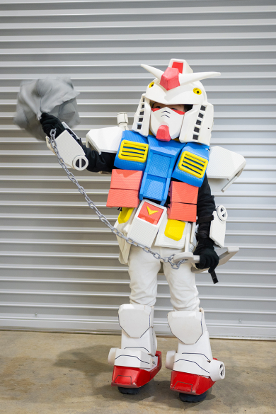 白飯生活のガンダムとGファイター