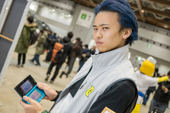 マシフィック・アーセナルの金ネジキに挑戦するギンガ団ボス アカギ