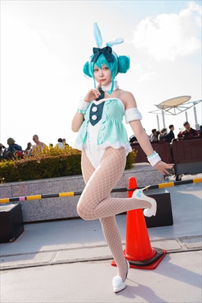 乃街まのの初音ミク バニー衣装