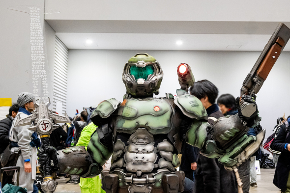 RAI2023の「Doom」Doomguy（Doom Slayer）