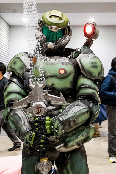RAI2023の「Doom」Doomguy（Doom Slayer）