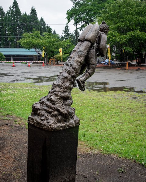 金属製 彫刻 にのみやきんじろう像　約20cm 銅像／二宮金次郎像製作値段 - 富山県高岡市の彫刻の歴史ある