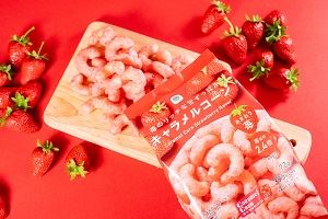 苺のリッチな甘ずっぱさ キャラメルコーン