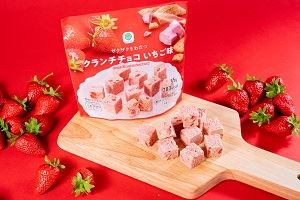 ザクザクきわだつクランチチョコ いちご味