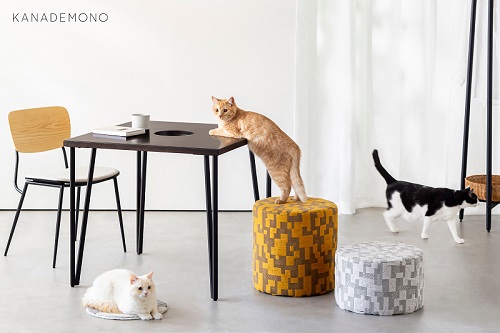猫スツール