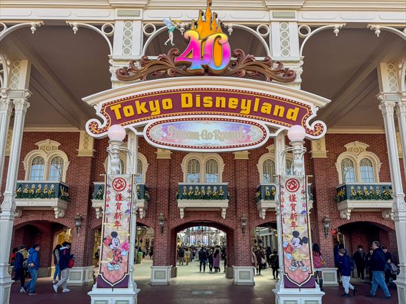東京ディズニーランド お正月