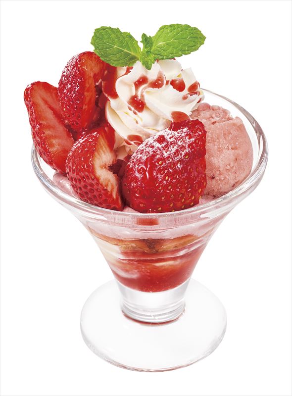 あまおうのミニパルフェ