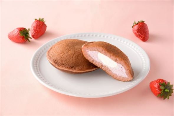 「Uchi Cafe×ICHIBIKO　どらもっち　苺＆ホワイトチョコ」