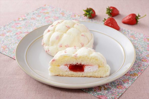 「ICHIBIKO　苺メロンパン」